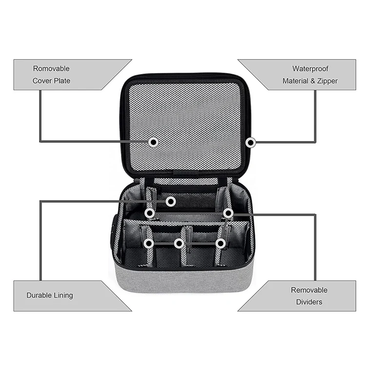 Classic Simple Style Smell-Proof Duffle Bag Nylon Oxford and Eva Material for Outdoor Use