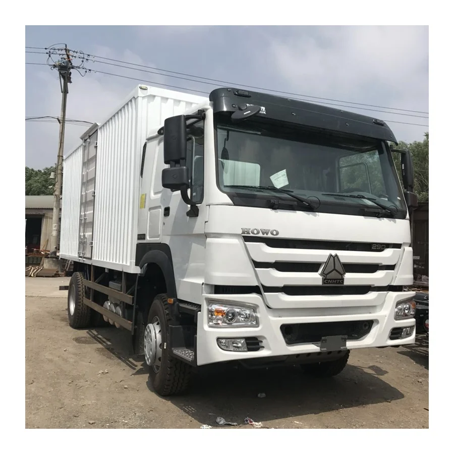 Sinotruk Howo грузовик с подъемными воротами грузоподъемностью от 16 до 20 тонн 18 футов