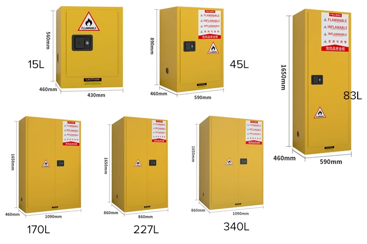 Modern Steel Safety Storage Cabinet Fireproof and Corrosion Resistant for Laboratories Schools Workshops Hospitals