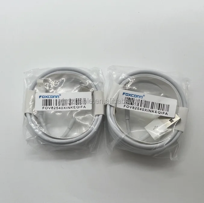 1m 2 m fast charging data cable for iPhone usb to lighting Foxconn original quality synch transfer data cable for Apple iPad