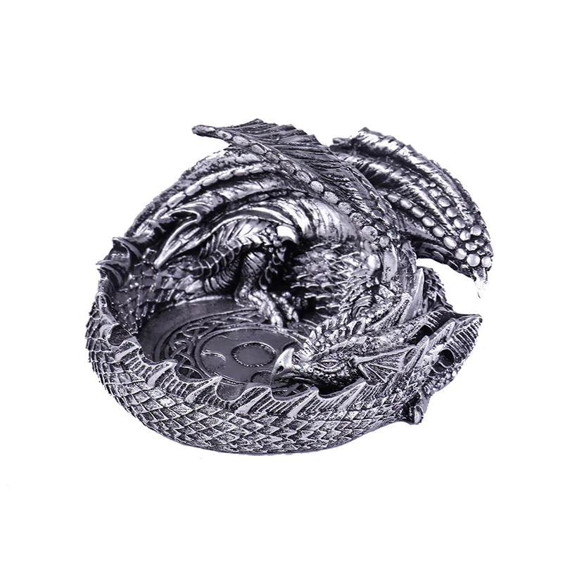 Retro Dragon Household Ashtray Creative Trend Multi-Function Fashion Decoration Collection Ashtray