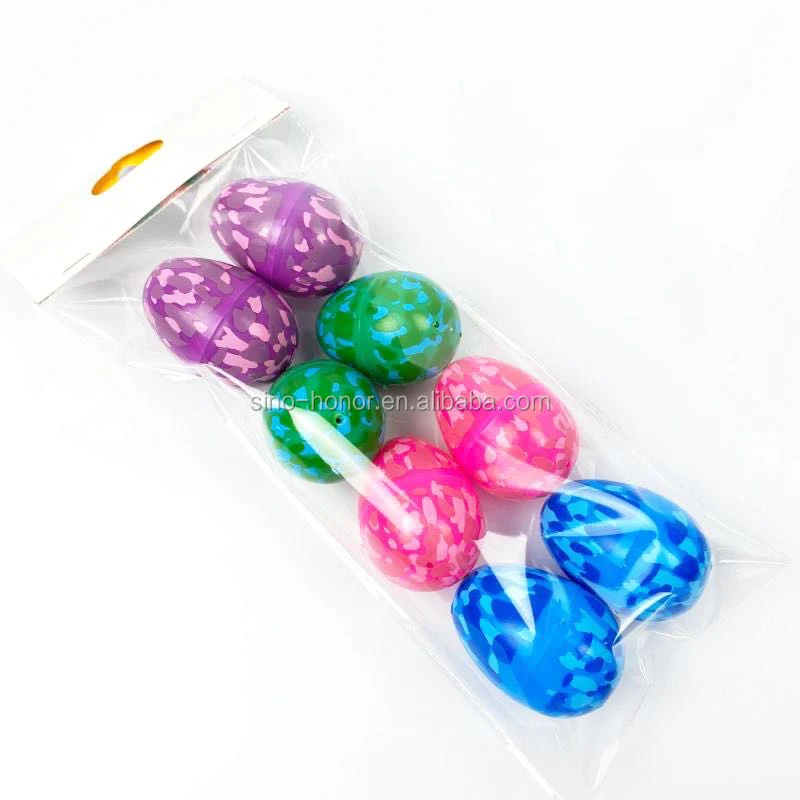 Most Popular Promotional Colorful Plastic Easter Eggs for sale