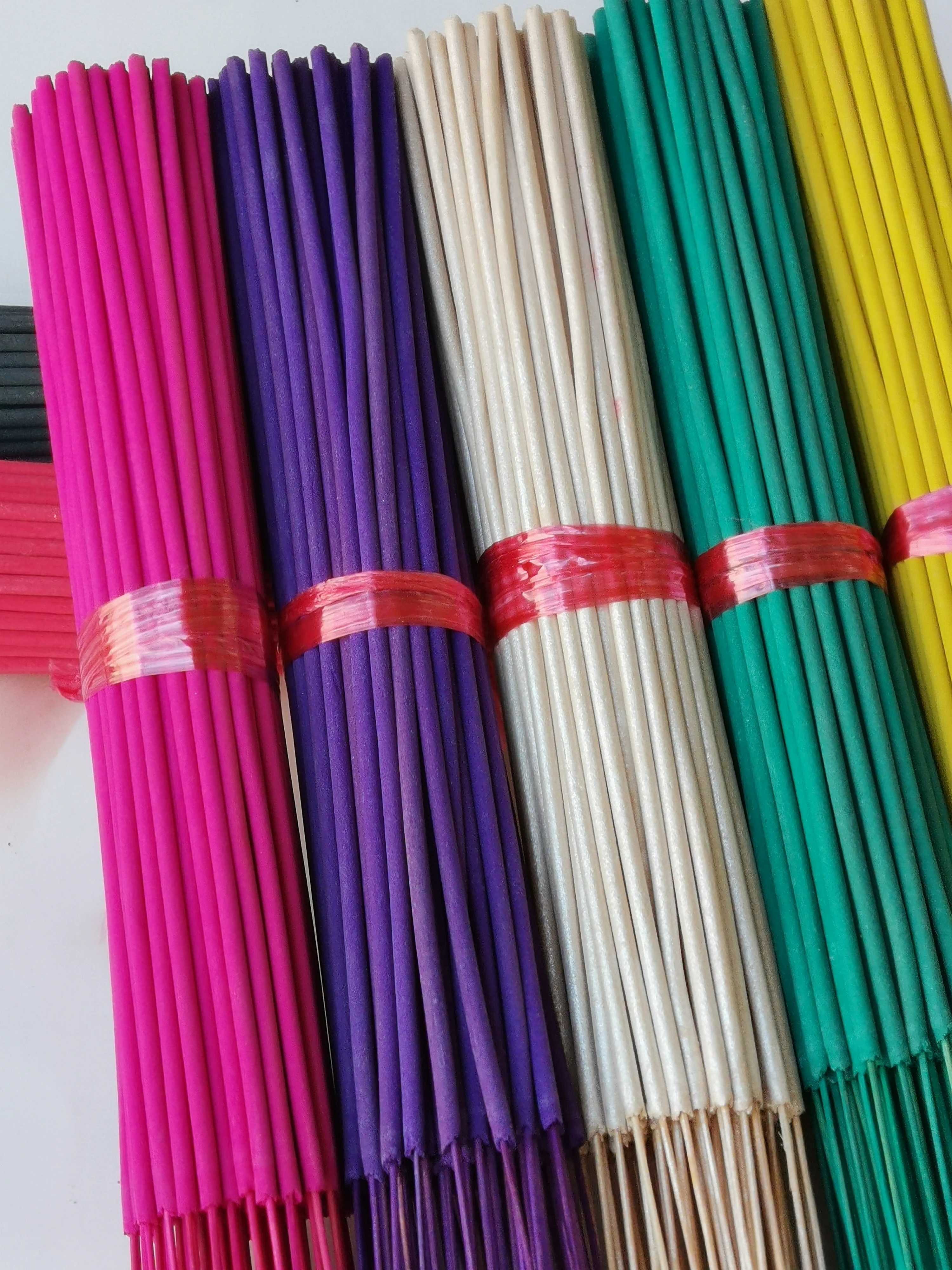 Raw incense stick bulk Unscented Natural agarbatti  incense sticks unscented 100 bundle 11 inch