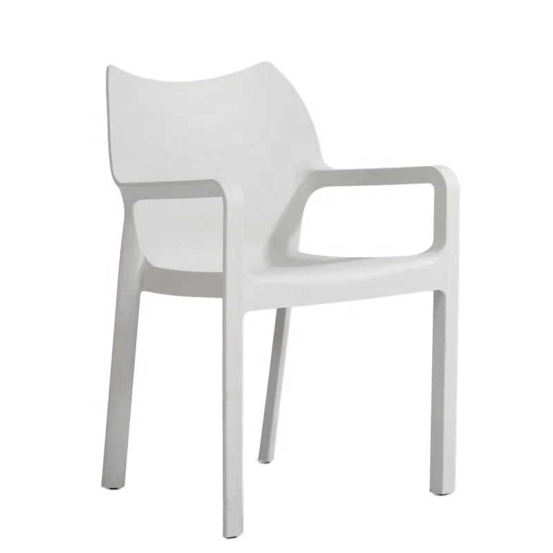 XY Best Plastic Arm Chair Stacking Outdoor/Indoor Dining Chair - Modern Design - DC-671 Outdoor Chair Waterproof Chilling