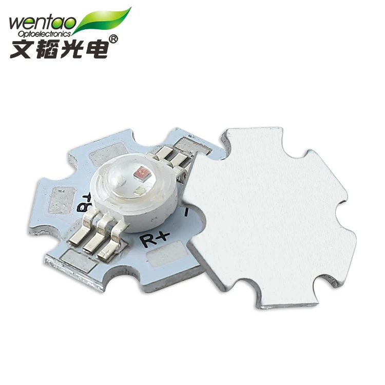 Epileds 1watt High Power 2-3.4V Rgbw Led Chip 6pins For Led Stage Lights