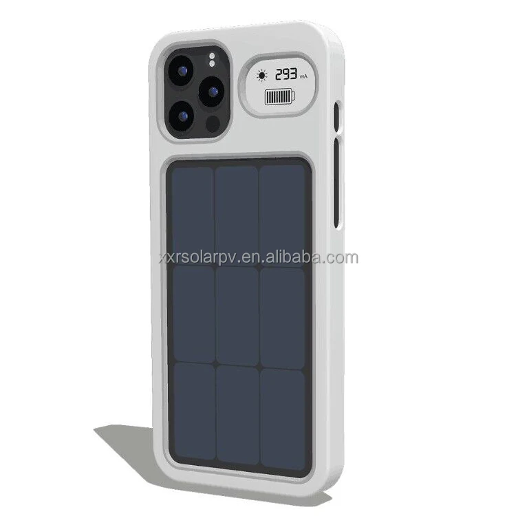 Wholesale 15*32mm IBC Mini Maxeon Monocrystalline Solar Cell Phone Case Smart Power Case with 166mm Cut Solar Cell