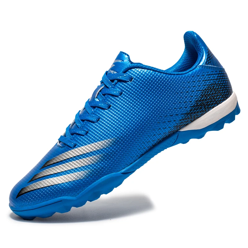 Rubber Broken Nails Artificial Turf Training Shoes Shock Absorption Spikes Football Shoes Lightweight Soccer Shoes