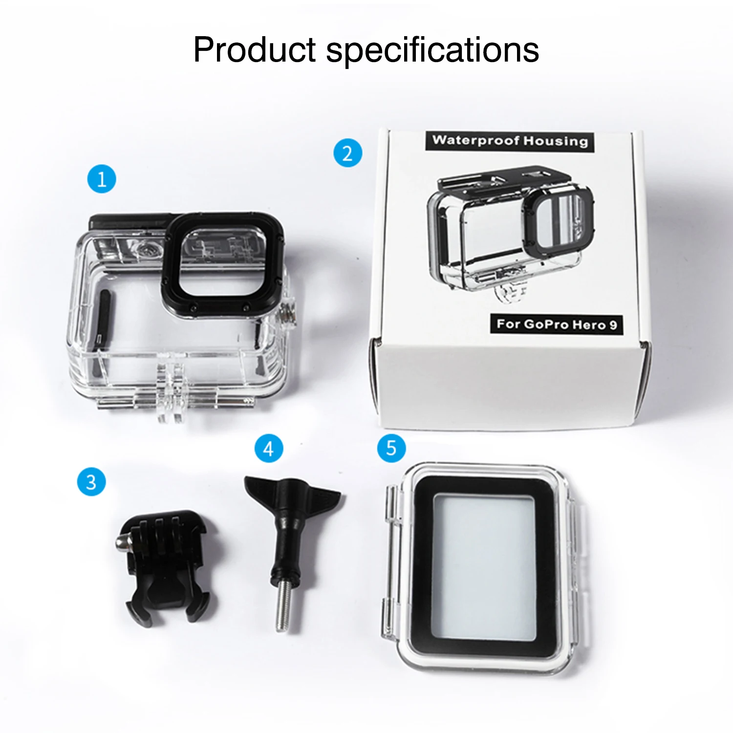  Водонепроницаемый чехол для GoPro Hero 9 Hero9