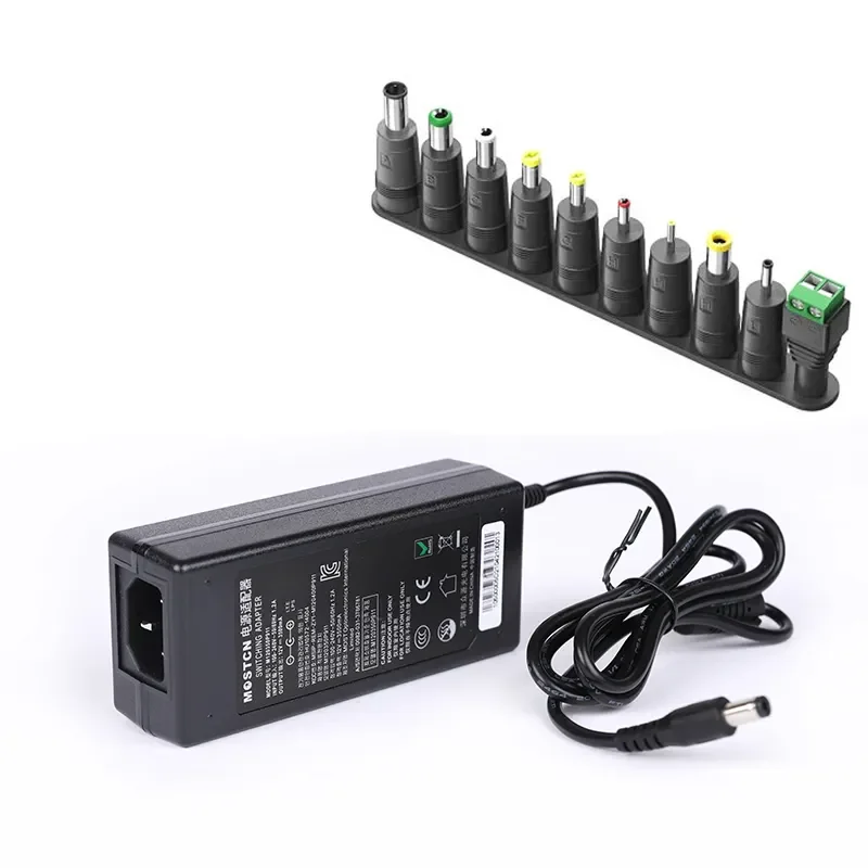 Адаптер для ноутбука 65w 9v 12v 15v 18v 19v 20v 24v 36v 2.5a 3a 4a 5a адаптер питания