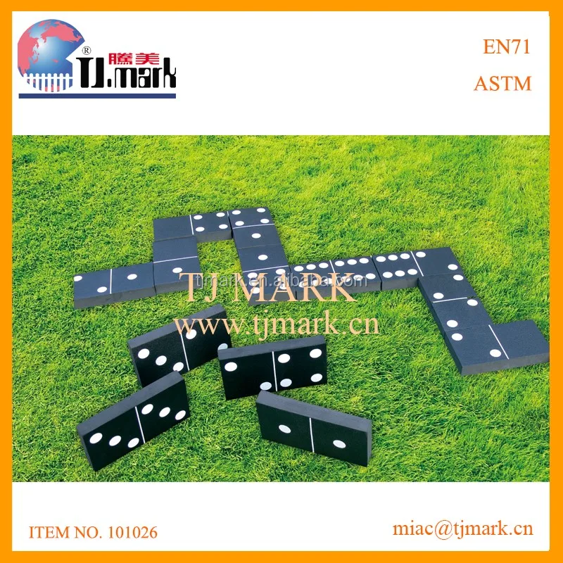 EN71 Approved Non-Toxic 28pcs EVA Domino Game Set