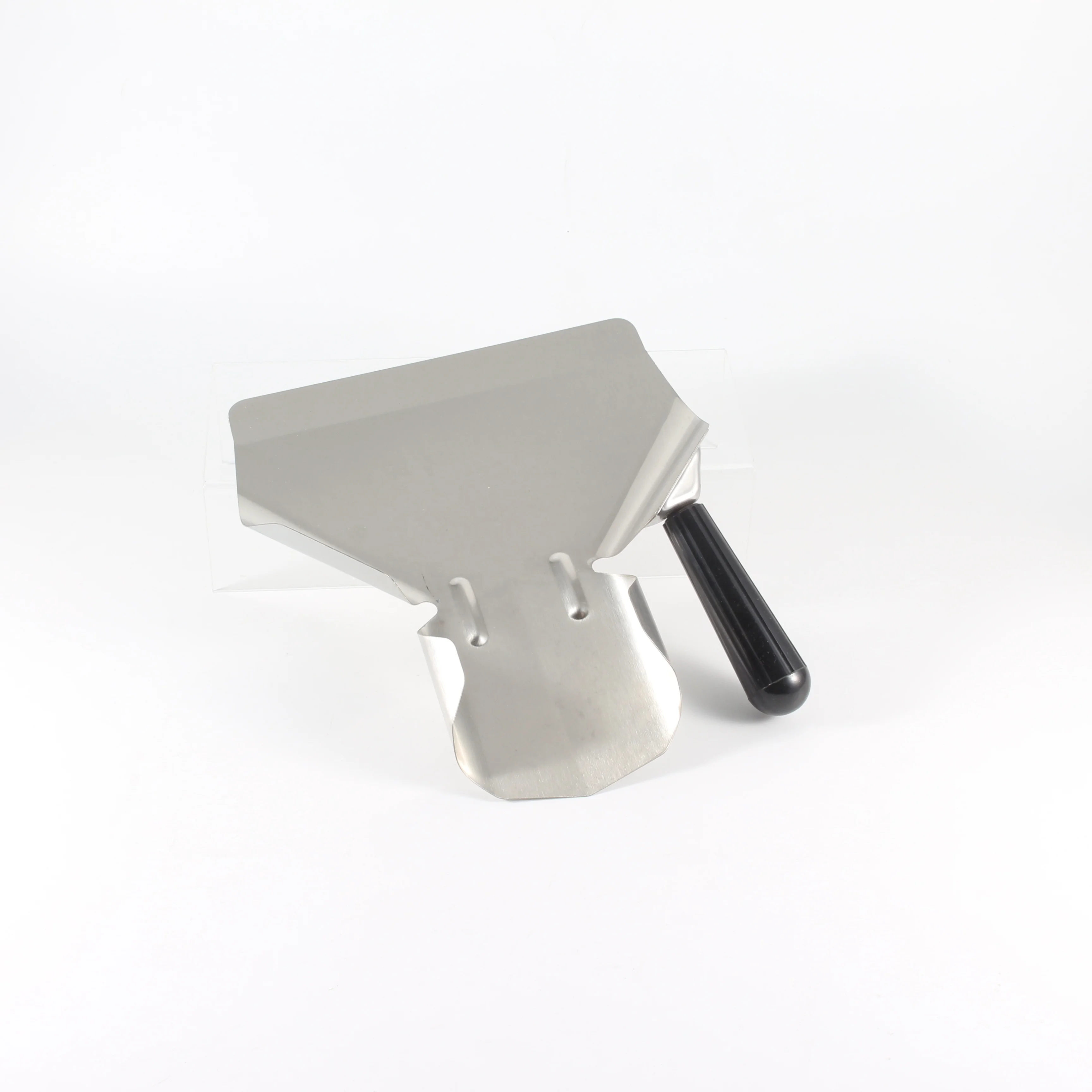 Wholesale Stainless steel Single Double Handle Fries Shovel  Potato Spatula