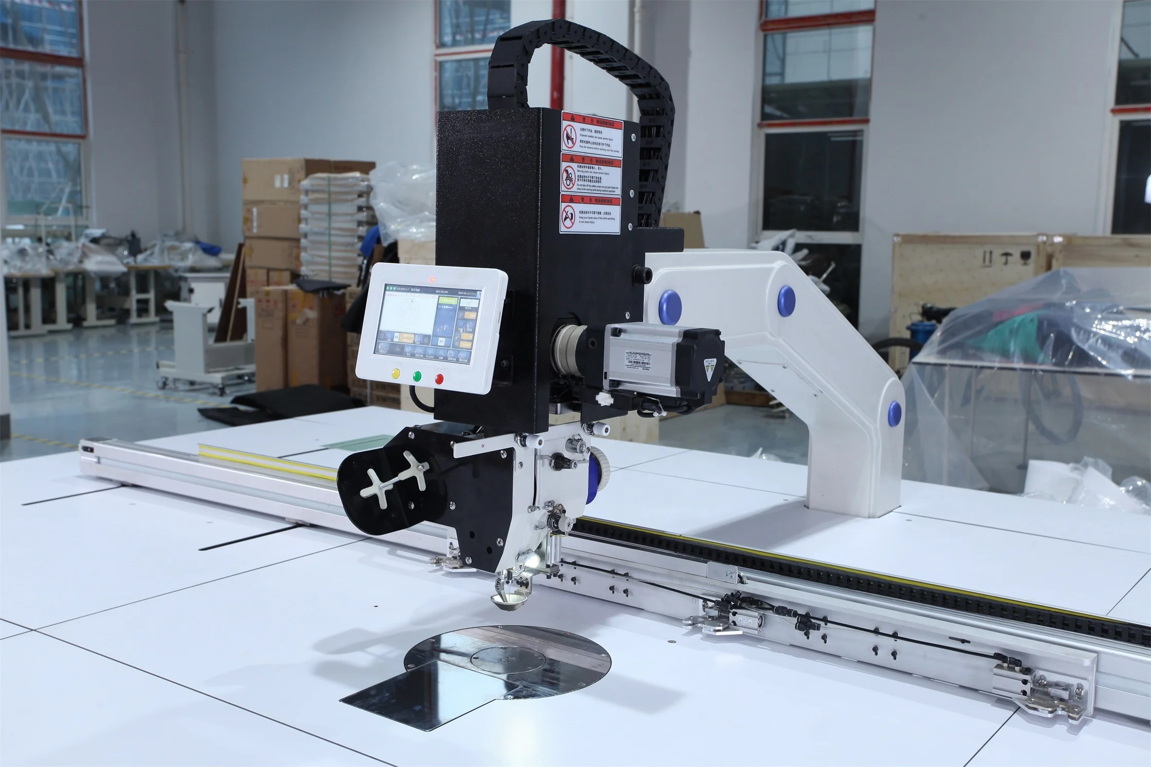 HUAMEI High-end cnc pattern sewing machine large size upholstery sewing machine