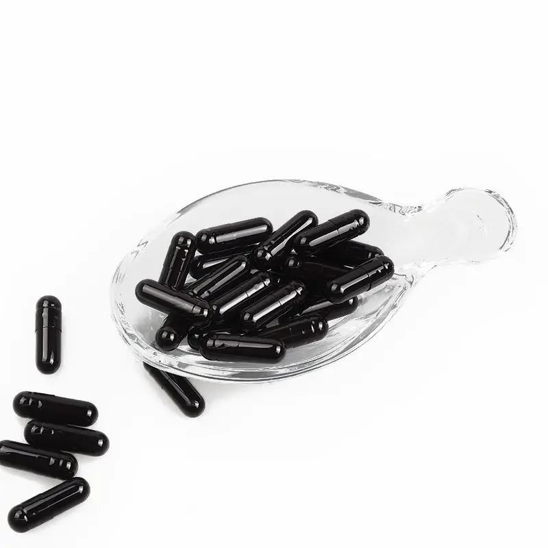 Activated Charcoal Capsules for Natural Detoxification Gas and Bloating control Healthcare Supplement