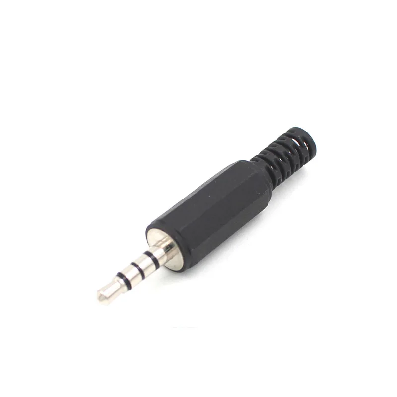 OEM Mount 4 Pole Earphone Aux TRS TRRS Connector Stereo 4 Pin DIY Headphone 3.5mm Audio Jack