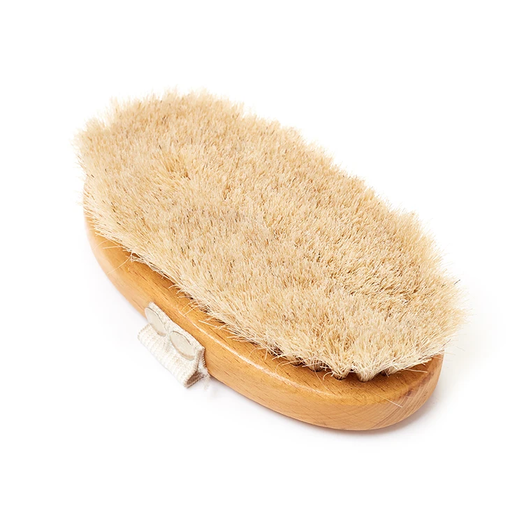 Small Mini Pig Hog Bristle Hair Car Leather Shoe Cleaning Brush