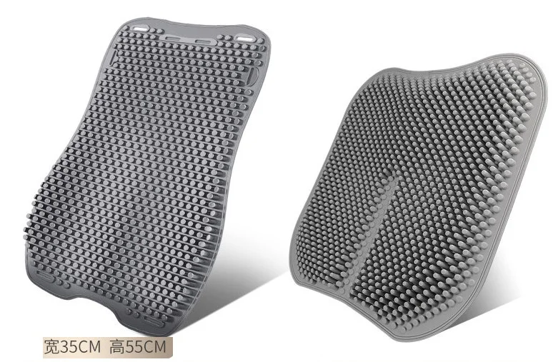 100%  silicon car seat cushion and lumbar cushion and neck pillow