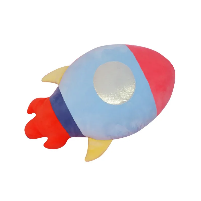 
Creative pillow rocket star earth airship plush toys baby home plush pillow children room window decoration 