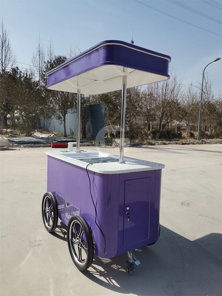 Продовольственный магазин Taco Van киоск сока для пиццы корзина конфет ручная тележка небольшой прицеп еды хот-дог уличное мороженое кофе