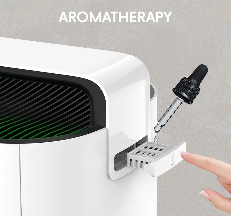 JNUO OEM Commercial Air Purifiers with HEPA Filter and Fan Portable Smoke Air Clean for Home Hair Restaurant Use