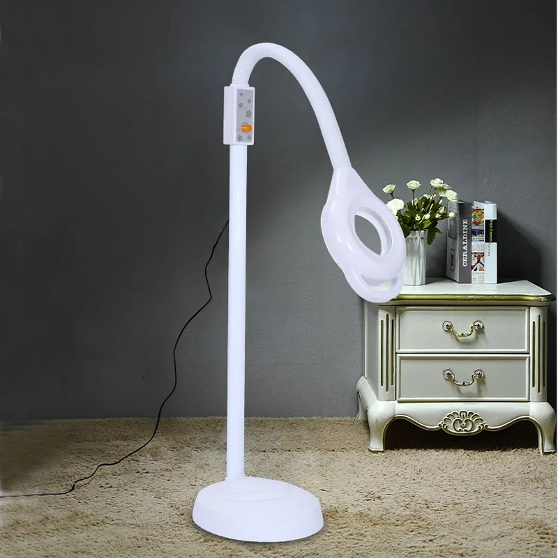 LED cold light tattoo magnifying glass floor mounted acne removal lamp beauty salon
