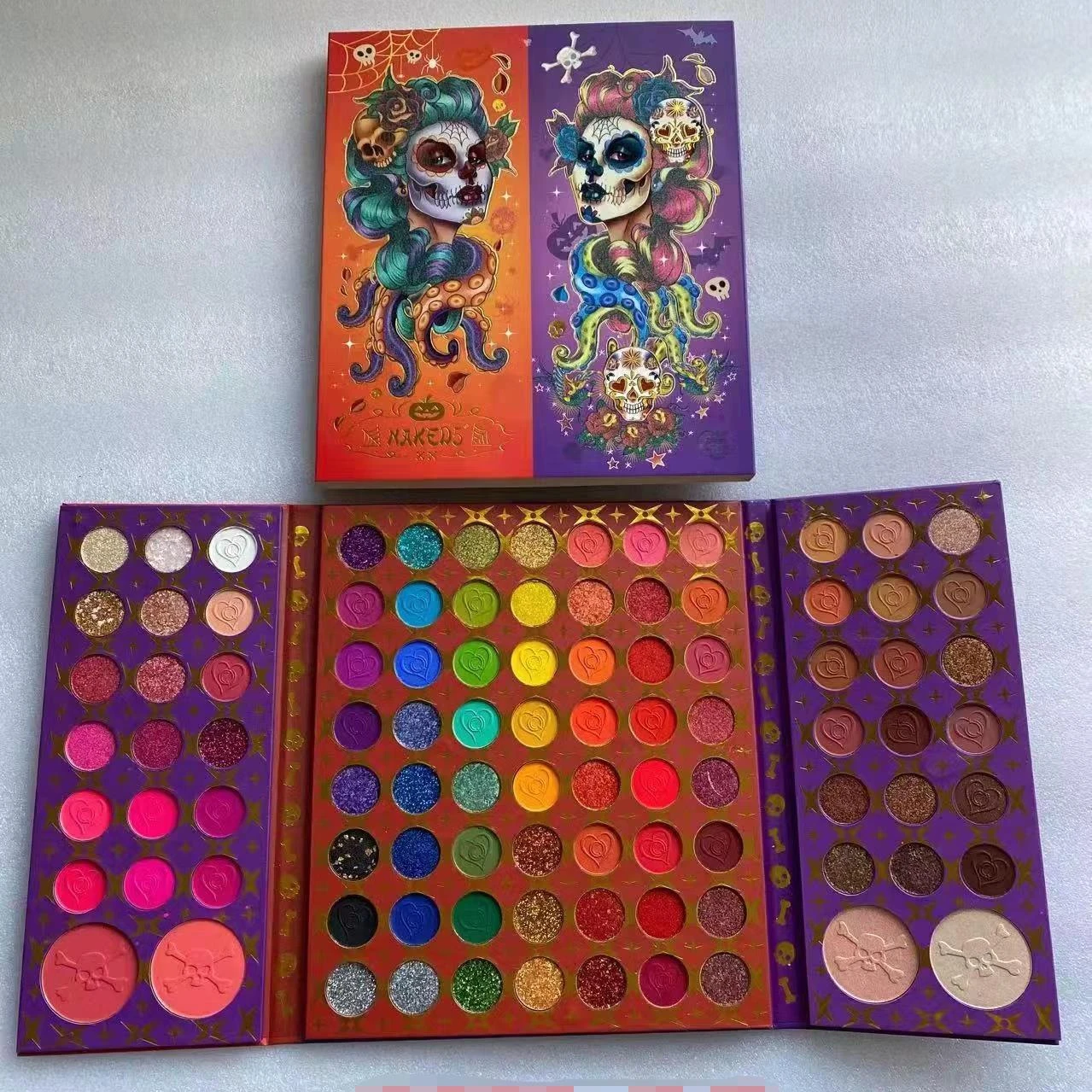 94 color Eyeshadow Palette Glitter Shimmer Matte girl  Make Up Super cosmetics