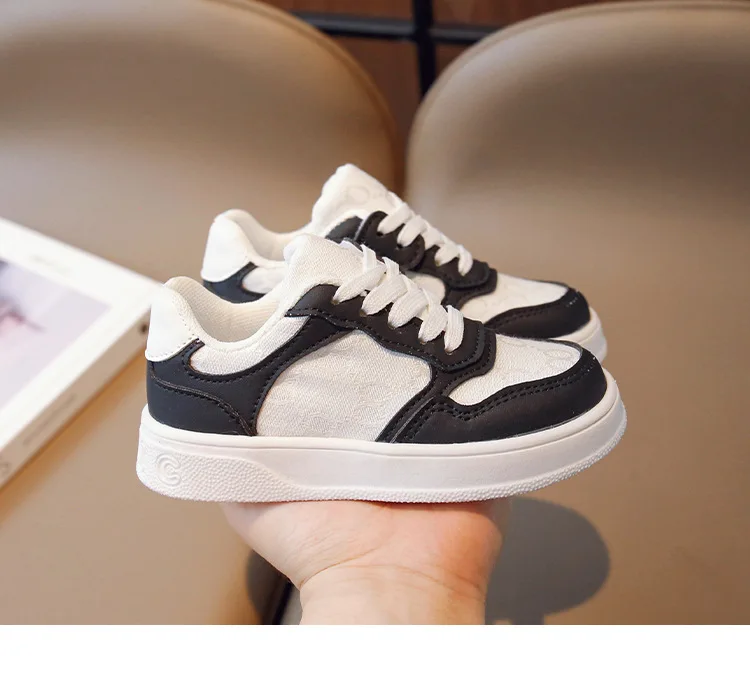 RTS Casual Shoes Spring Autumn New Fashion Soft Boys Sports Shoes Students Lace-up Light Sneakers for Girls Versatile Shoes