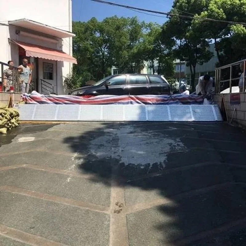 Automatic Flood Barrier Hydrodynamic Flood Gate Underground Garage Water Retaining Wall