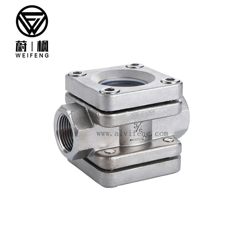 new product China 2021 visual fuel Impeller sight glass oil level water flow indicator