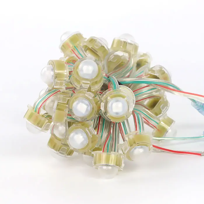 Пиксельный RGB-светодиод 20 мм 5 В UCS 1903 RGB 2 см Модифицируемый светодиодный пиксельный точечный