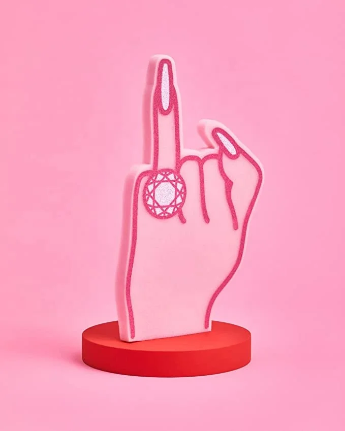 Девичник, подарок на вечеринку, украшение XL, помолвка, пенопластовое кольцо, палец | Невеста для помолвки