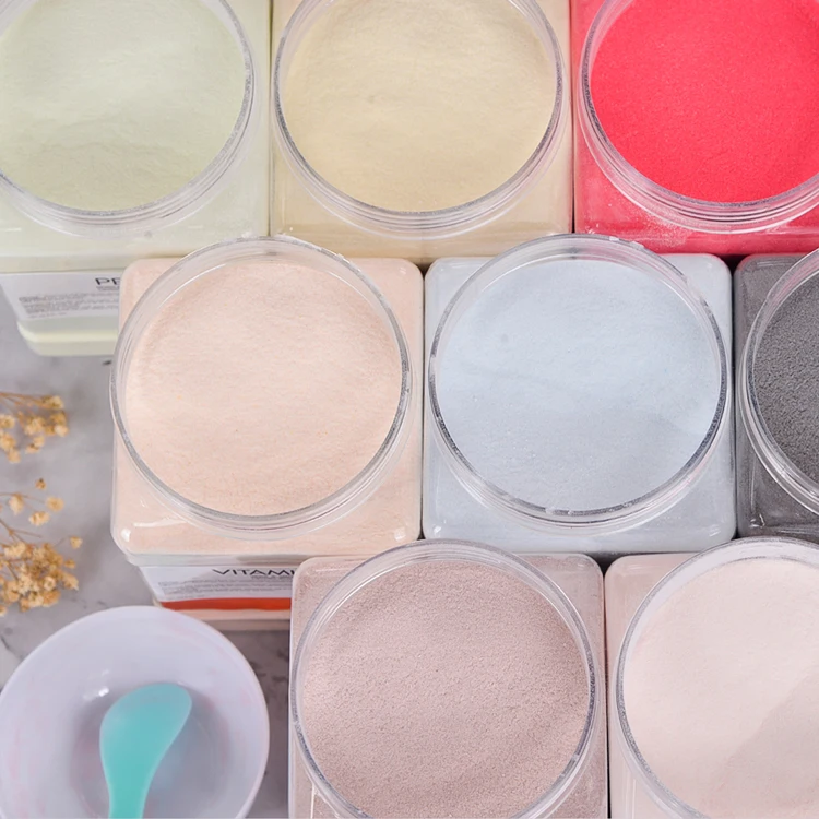 Wholesale hot selling SPA Peel Off Rose Beauty Face Masks Skincare Collagen Hydro Jelly Powder Facial Mask