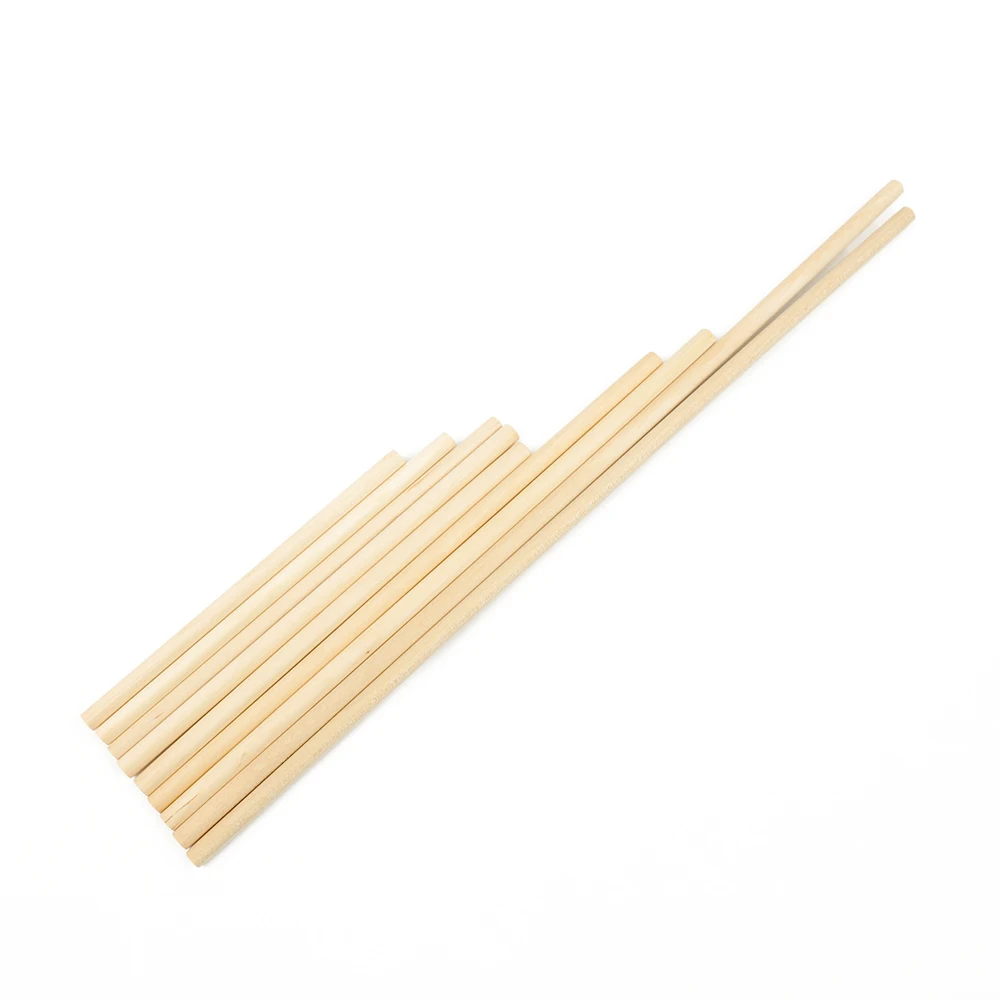 3.0*110 furniture parts  different size  Wholesale birch material burly wooden stick craft high quality wooden dowel