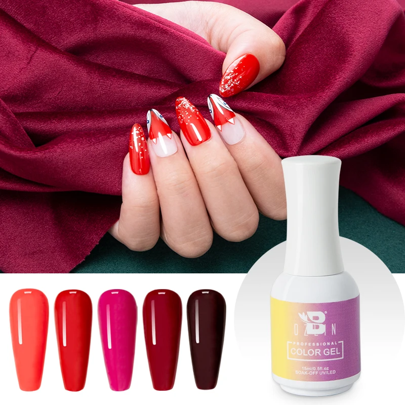 Gel Factory Wholesale 15ml Gel Nail Polish Gallon Uv Perfect Nail Polish Pure Gel For Nail