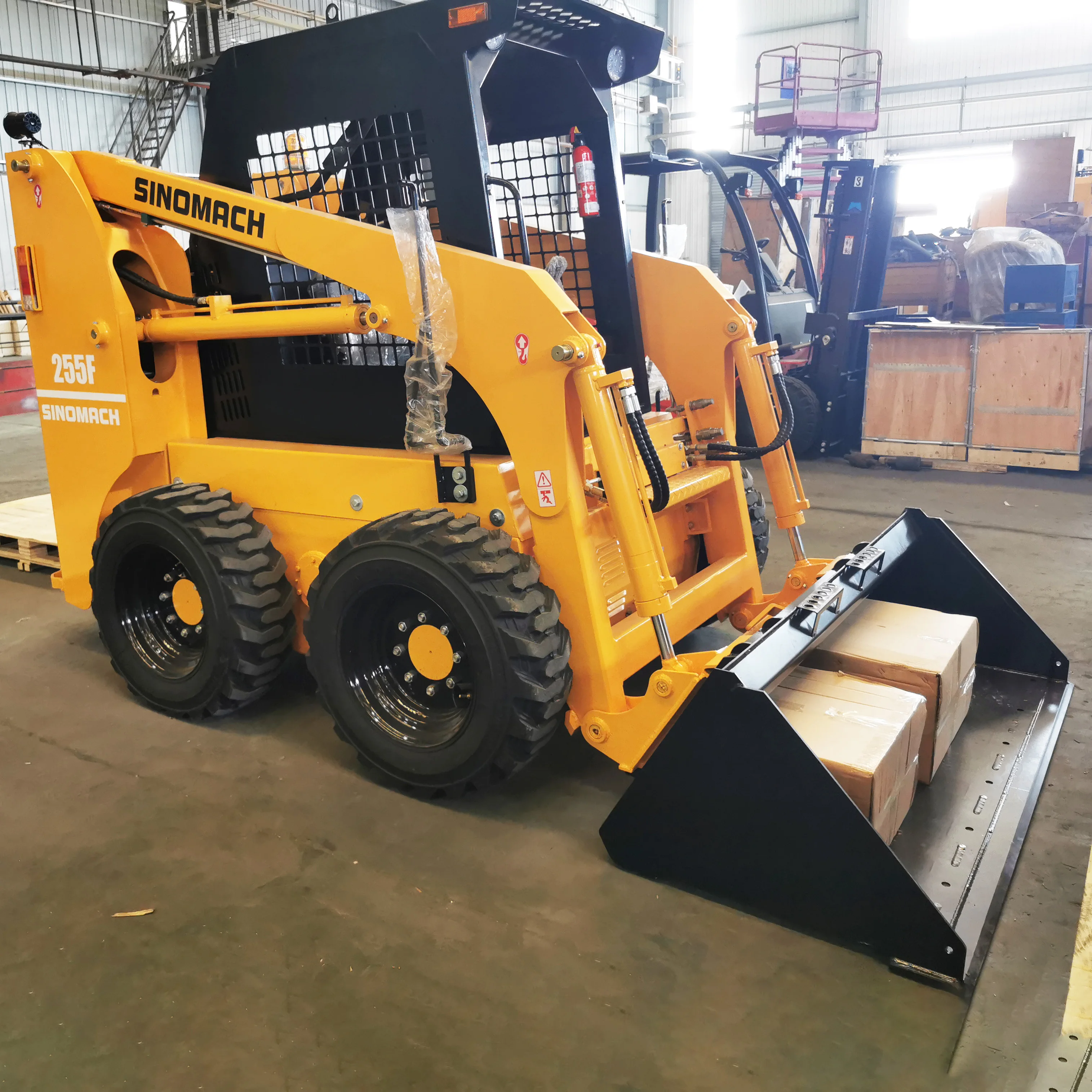 Superior Adaptability  micro skid steer loader for sale Skid steer loader bearing with 10-16.5NHS-10PR L-2B tire
