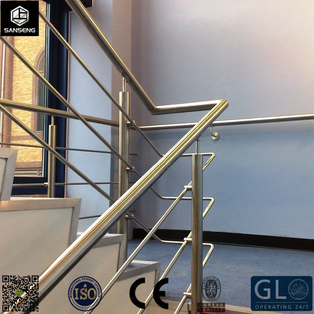 Alibaba Suppliers Stainless Steel Grill Iron Design For Balcony/Grill Terrace Railing Designs