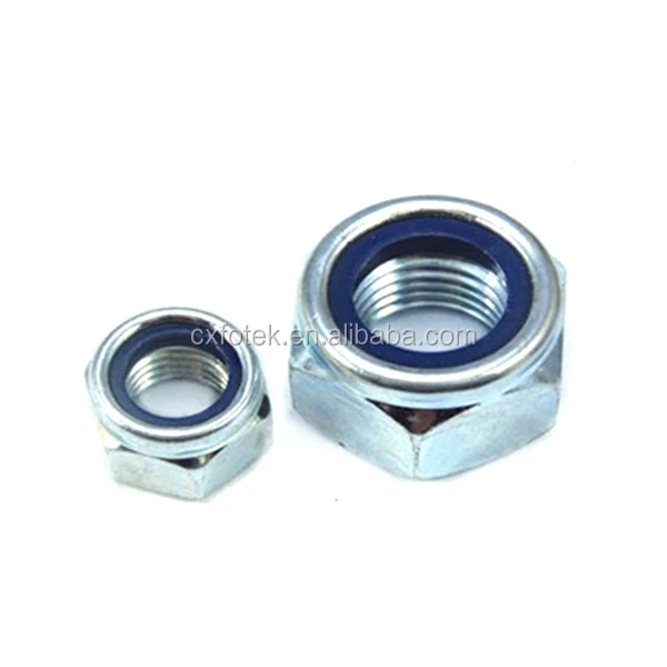 A2 A4-70 A4-80 нержавеющая сталь SS304 SS316 316L шестигранные болты с шестигранной головкой нейлон вставить Стопорную Гайку DIN985