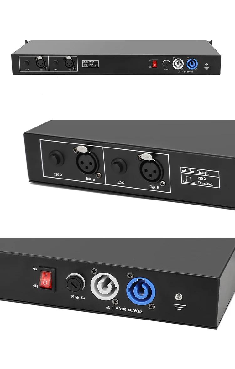 Профессиональный разветвитель RDM & DMX 8-канальный 2 в 4 или 1 8 для управления подсветкой dmx rdm сплиттер узел artnet