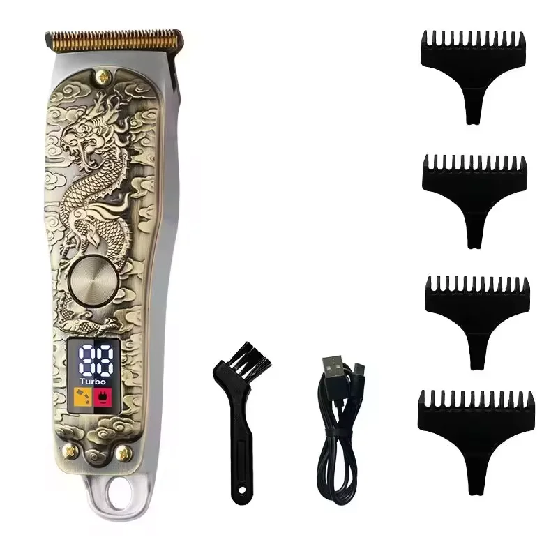 2024 Hair Cutting Kit Pro Hair Clippers for Men Professional Barber Clippers IPX7 Waterproof Cordless Beard Hair Trimmer