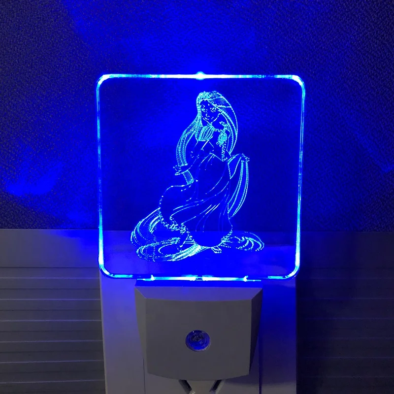 new products China wholesale customized light sensor led socket night light lamp