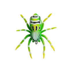 New product 4.7cm 6g silicone spider freshwater sea fishing soft bait