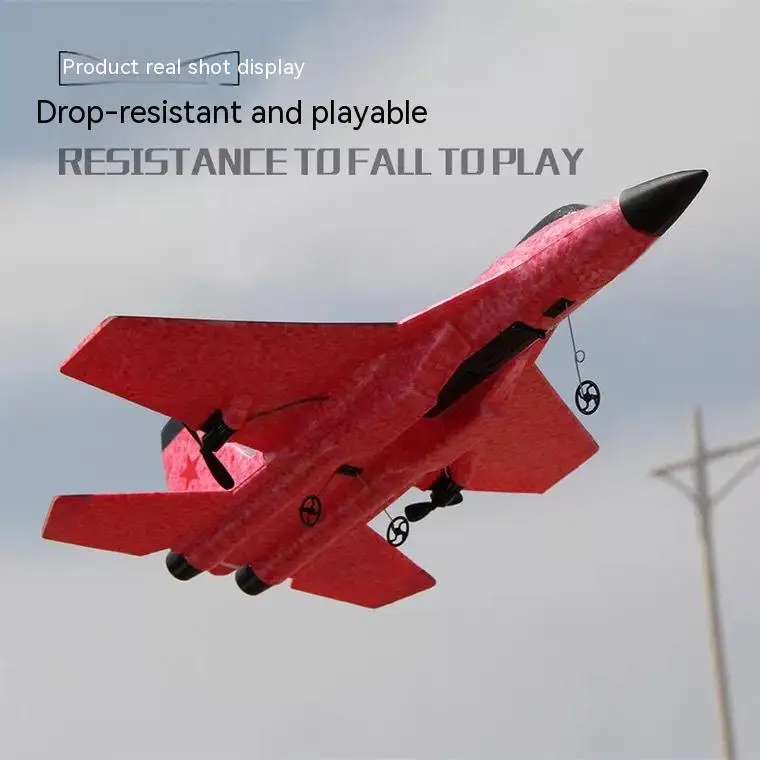 2.4g rtf high speed r c glider hobby plane model foam epp long radio control toy rc fighter jet su-35