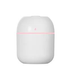 Promotion Factory Cute Pet Pink h2o Cool Mist Maker Car Air Wet 220ML Ultrasonic Personal Mini Humidifier