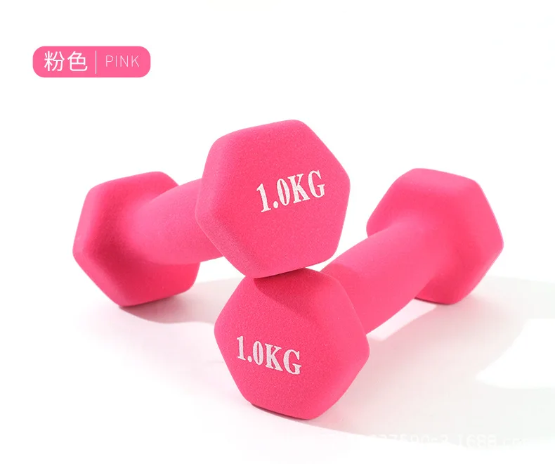 Dumbbell Ladies fitness home for men students children cast iron subbell equipment yoga exercise arm small dumbbells