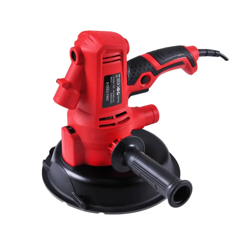 Electric Random Orbital Drywall Sander Portable Plaster Smoothing Machine Power Tools Wall Grinding Machine with LED Lights