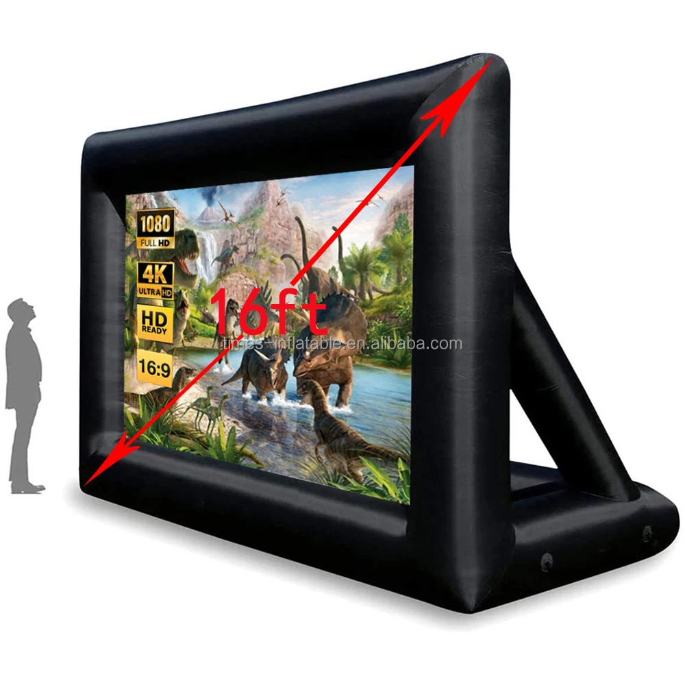 Blow Up Inflatable Movie Projection Screen Outdoor Projector Screen