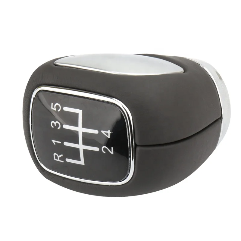 Factory direct sales custom made artificial leather Freddy Soul Rio Shift Knob Automobile 5 speed Manual Gear shift knob For Kia