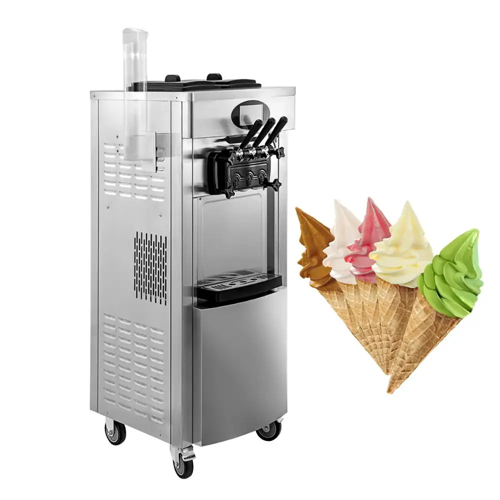 Automatic factory direct soft ice cream machine milk ice cream machine for small business