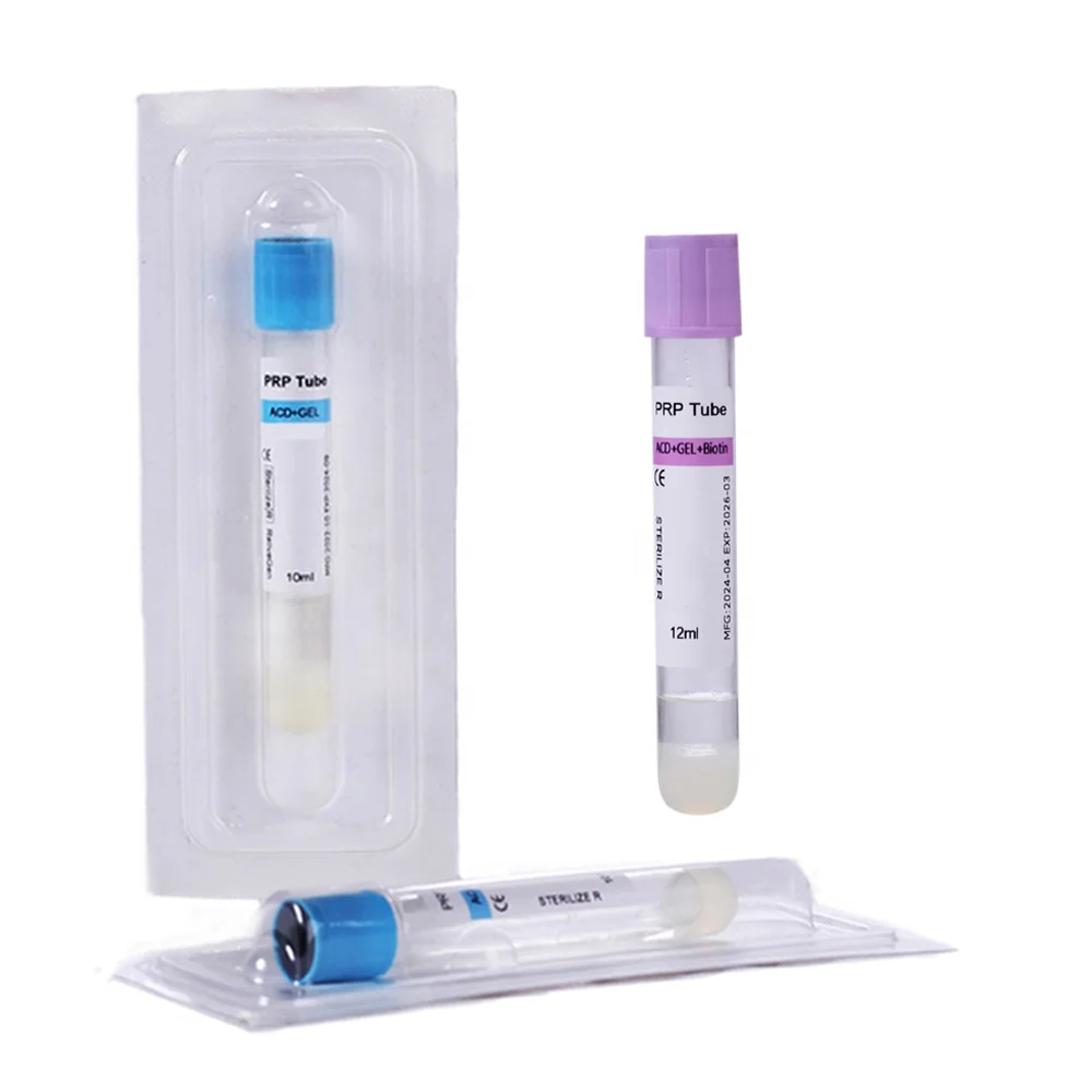 Disposable Platelet Rich Plasma Medical Acd Gel Activator prp prf tube for centrifuge machine