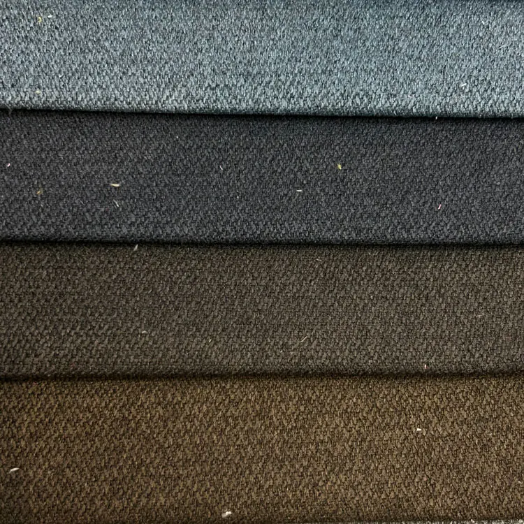 Linen Look Home Textile Fabric Multicolored Linen Fabric 100 Polyester Linen Fabric