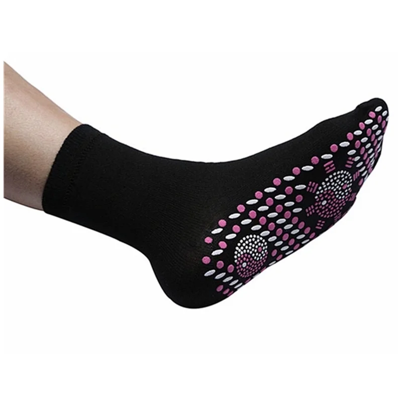 new product Tourmaline bio ceramic magnetic socks therapy massaging negative ions socks